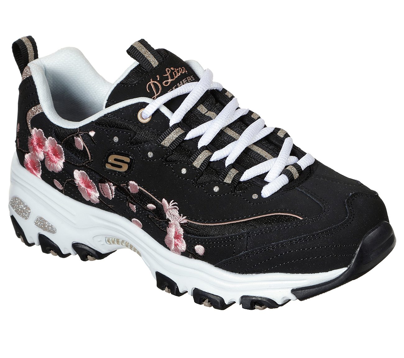 Zapatos skechers clearance mujer falabella flores